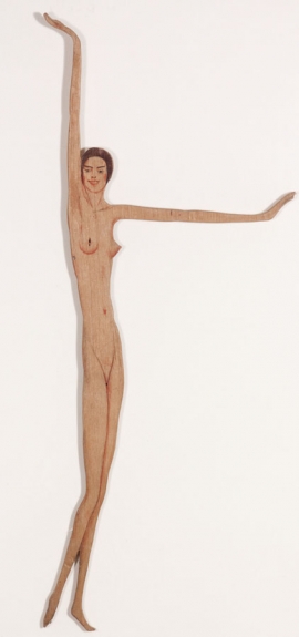 Untitled (Nude with Arms Raised)
