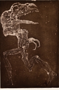 Figure on Dark Ground I