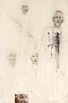 Soldier and Three Women