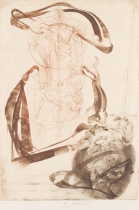 Variation on Lucas Cranach's "Judith and the Head of Holofernes"