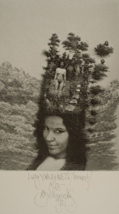 Lady with a Hat IV / Sunset