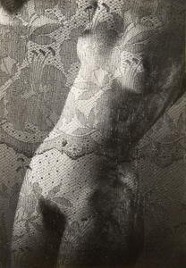 Nude With Golden Lace II