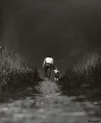 Image No. 7, Boy and Man on Path